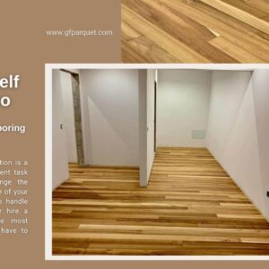 Wide plank wood flooring