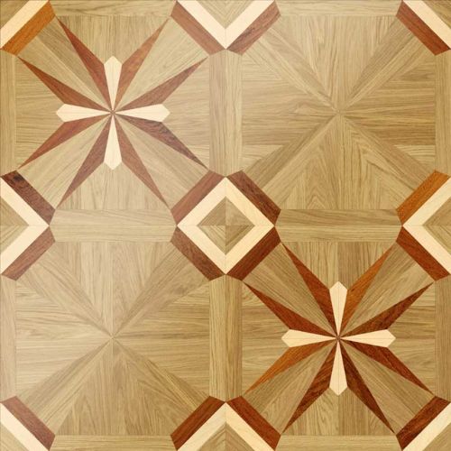 Customised parquet wooden tile