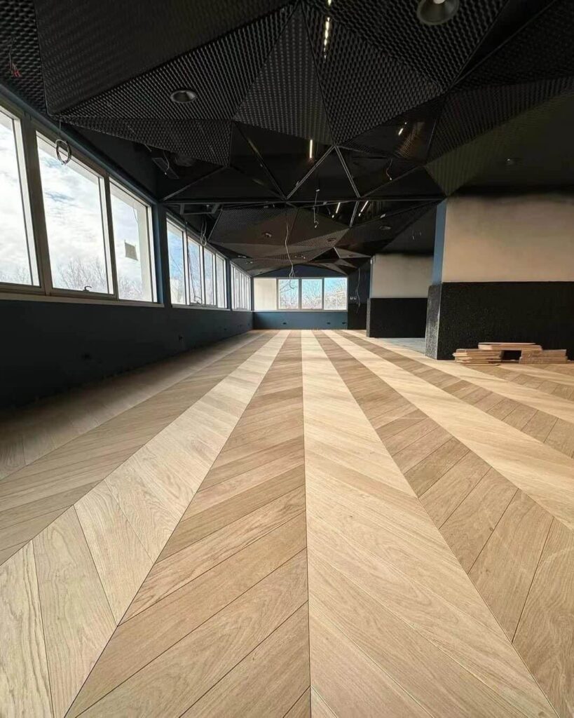 Engineered Chevron Flooring,